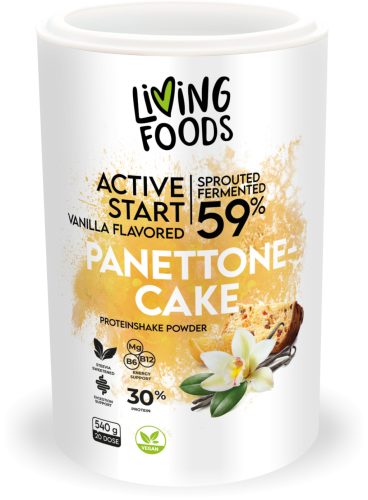 Active Start – Vegán reggeli shake Panettone Cake 540g